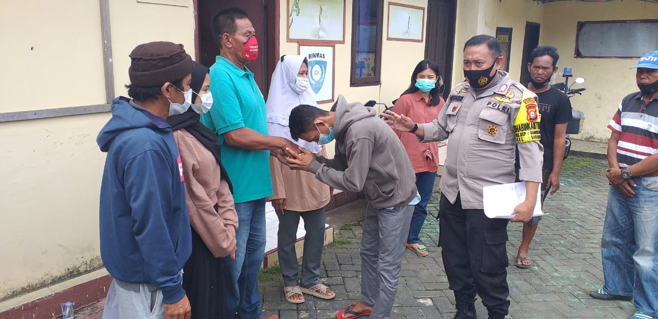 Polri Presisi, Bhabinkamtibmas Pulau Barrang Caddi Damaikan Warganya dengan Problem Solving