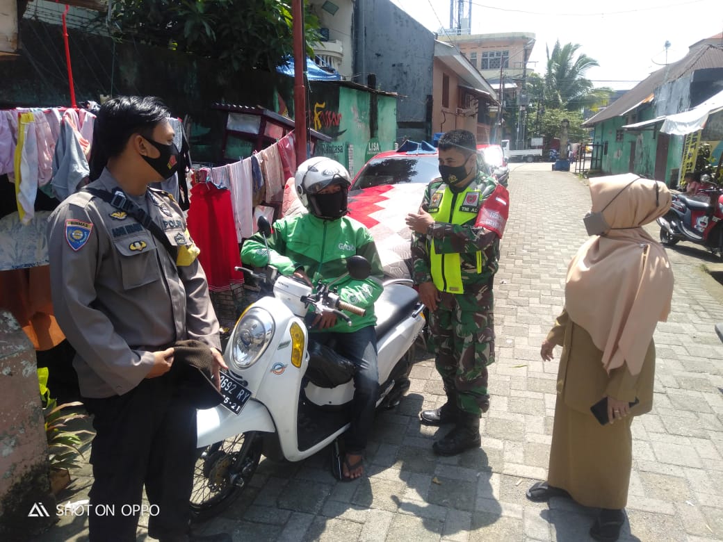 Tiga Pilar Kelurahan Mampu Edukasi Prokes 3M di Pemukiman  Warga Wilayah Polres Pelabuhan Makassar