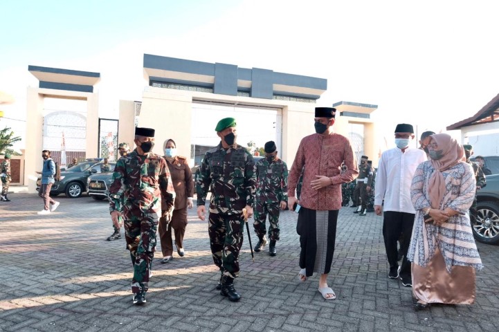 TNI Rampungkan Perbaikan Kompleks Makam Sultan Hasanuddin
