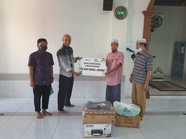 Pegadaian Bantu TPQ Rapi Nurul Jannah