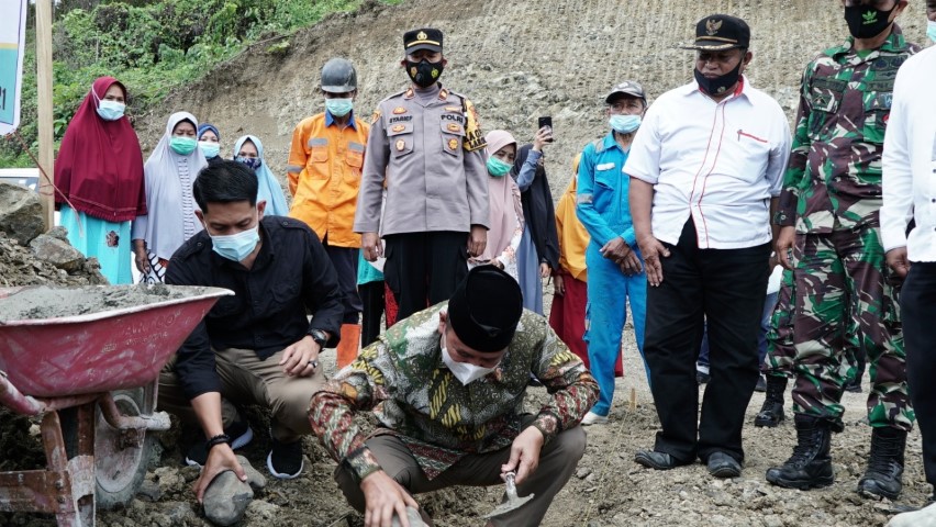 Basmin Apresiasi Pembangunan Ponpes Al-Furqan