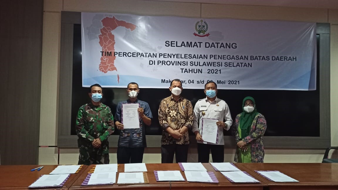 Pastikan Tapal Batas, Tim Rakor di Makassar