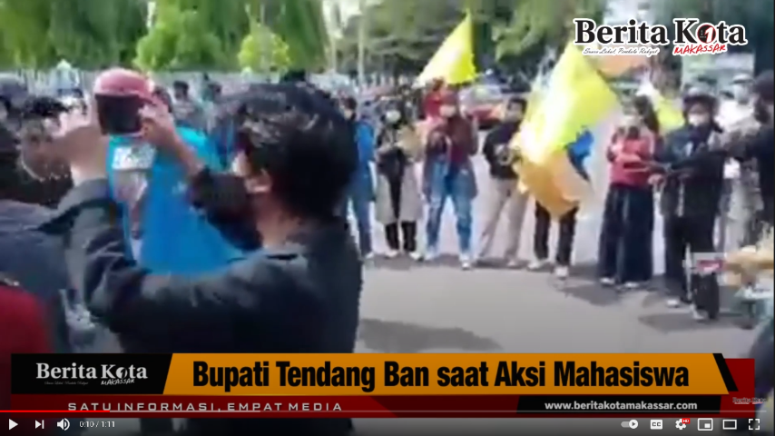 Dicuekin, Bupati Tendang Ban Bekas