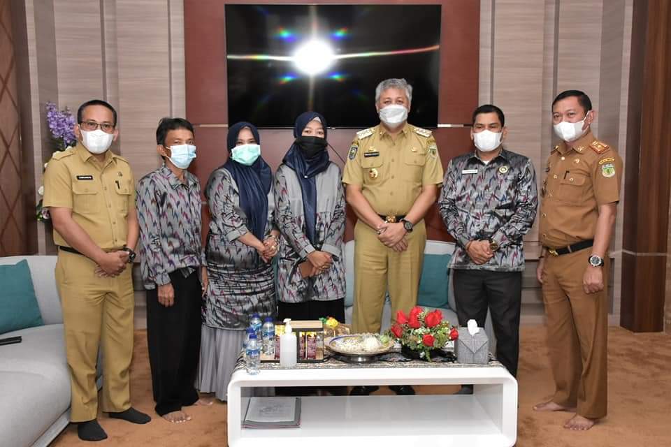 Bawaslu Pinrang Bersilaturahmi ke Bupati