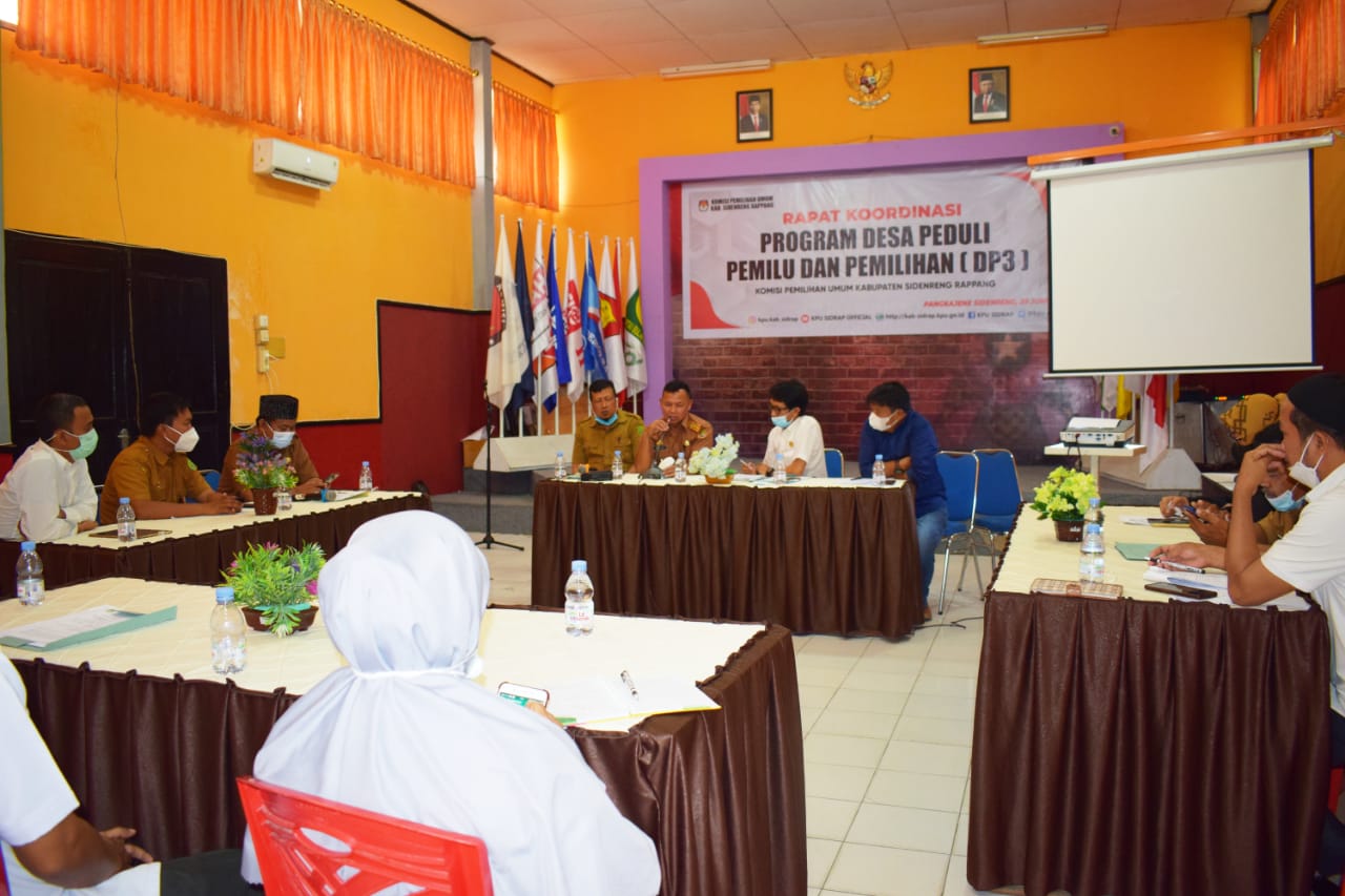 KPU Gelar Rakor Pelaksanaan Desa Peduli Pemilu dan Pemilihan