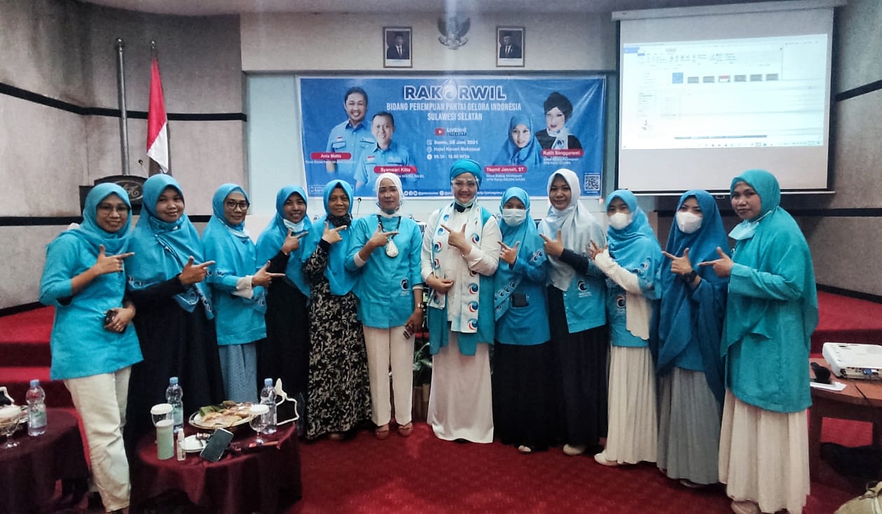 Perempuan Gelora Sulsel Gelar Rakorwil Perempuan