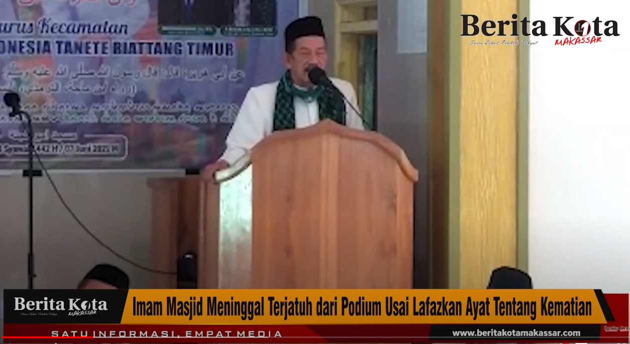 Bahas Pentingnya Mandikan Jenazah, Ketua MUI Jatuh dan Meninggal