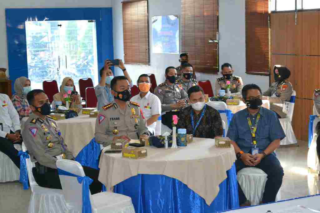 Ditlantas Polda Sulsel Jalin Kerjasama dengan Media