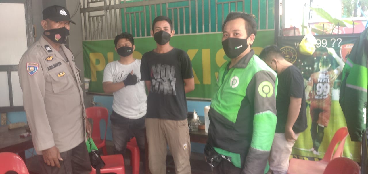 Bhabinkamtibmas Melayu  Imbau Bersatu Lawan Covid -19