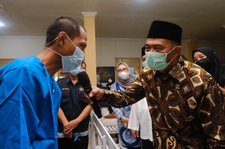 Menteri Muhajir Bangga Kinerja RSUD Dadi