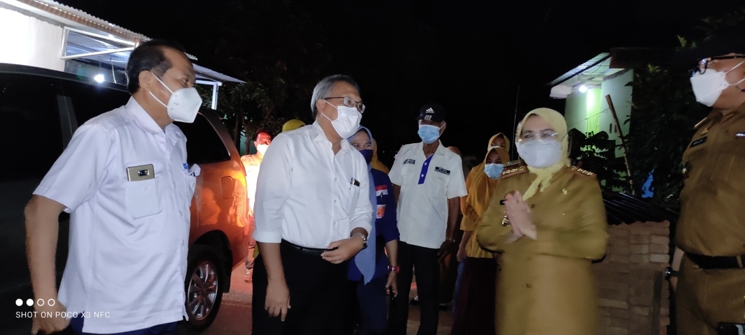 Direktur PKP Tinjau Program Kotaku di Parangbanoa dan Katangka