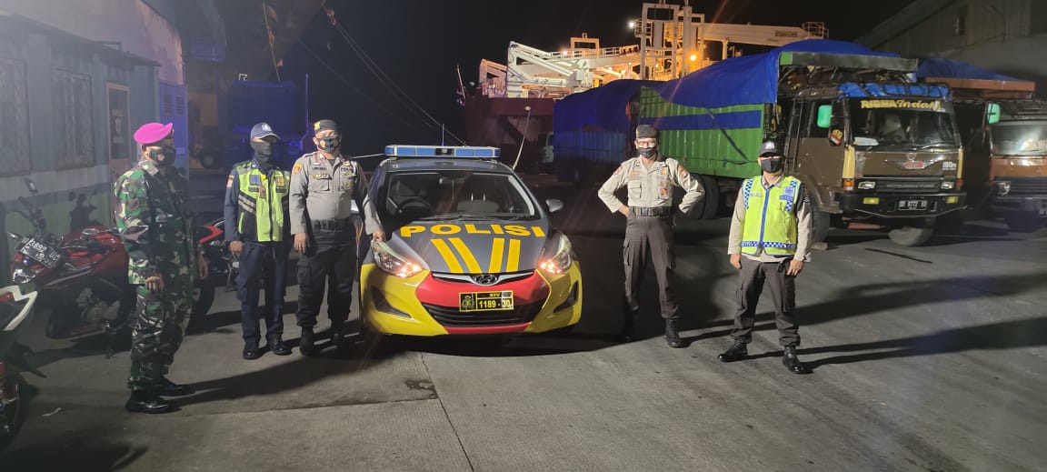 Cegah Kriminalitas, Polres Pelabuhan Makassar dan Polsek Jajaran Gencar Patroli Malam