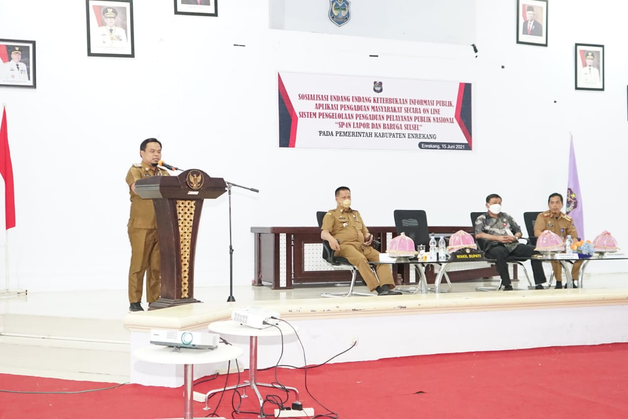 Asman Tegaskan Keterbukaan Informasi Publik