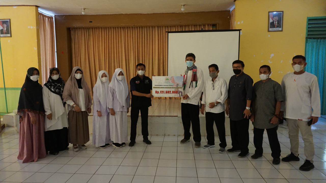Melalui ACT, Sekolah Islam Athirah Bangun Sumur untuk Rakyat Palestina⁣⁣