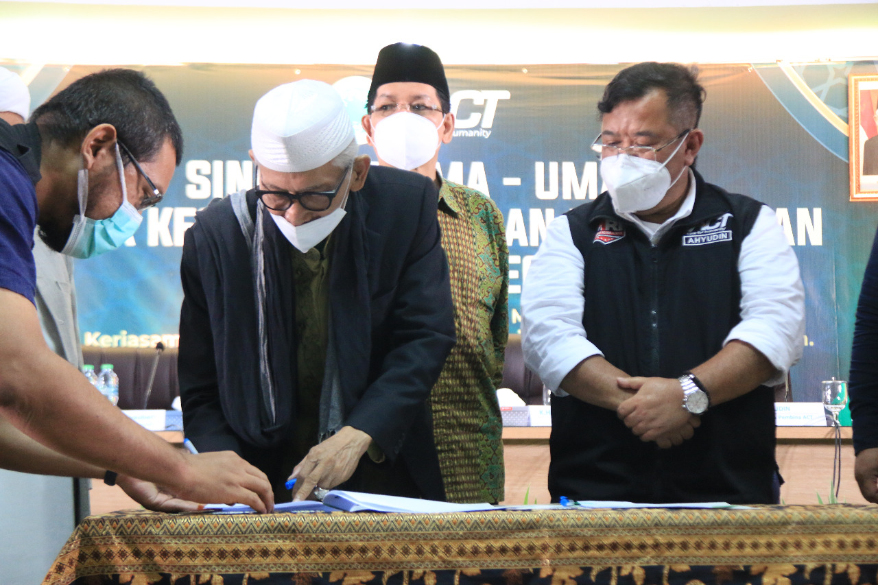 MoU ACT-MUI, Sinergi Umat dan Ulama Wujudkan Kesejahteraan Bangsa