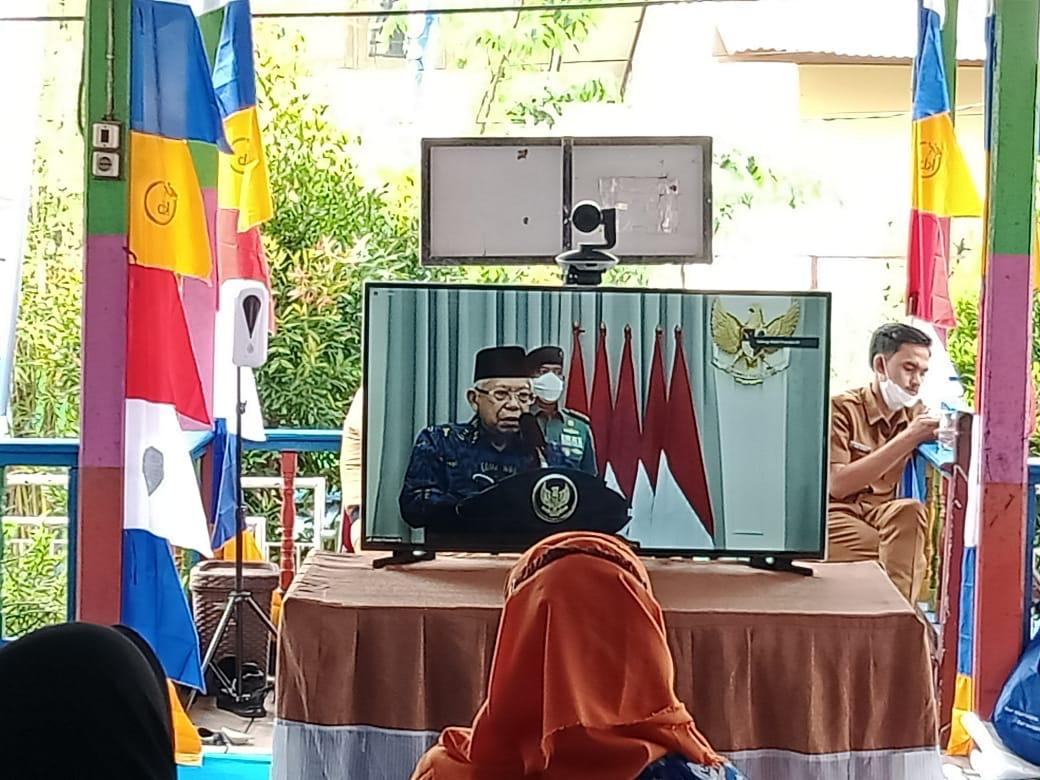 Launching Vaksinasi Tiga Kelompok  Sasaran di Harganas ke-28