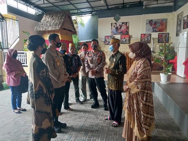 Kapolres Sambangi Raja Gowa ke-38