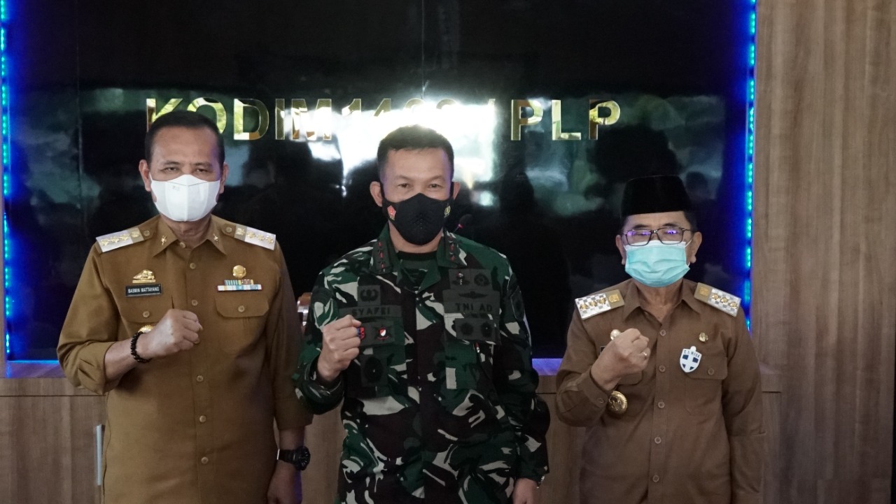 Pangdam Kunker di Mako Kodim Swg