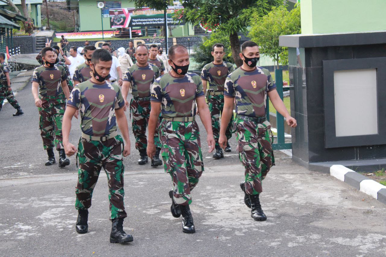 Personel Kodim Jaga Kebugaran