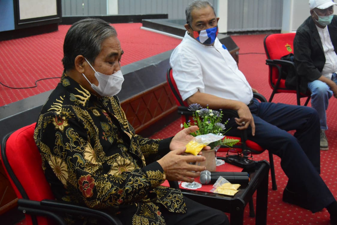 Bupati DM Temui Ketua LP2M Unhas