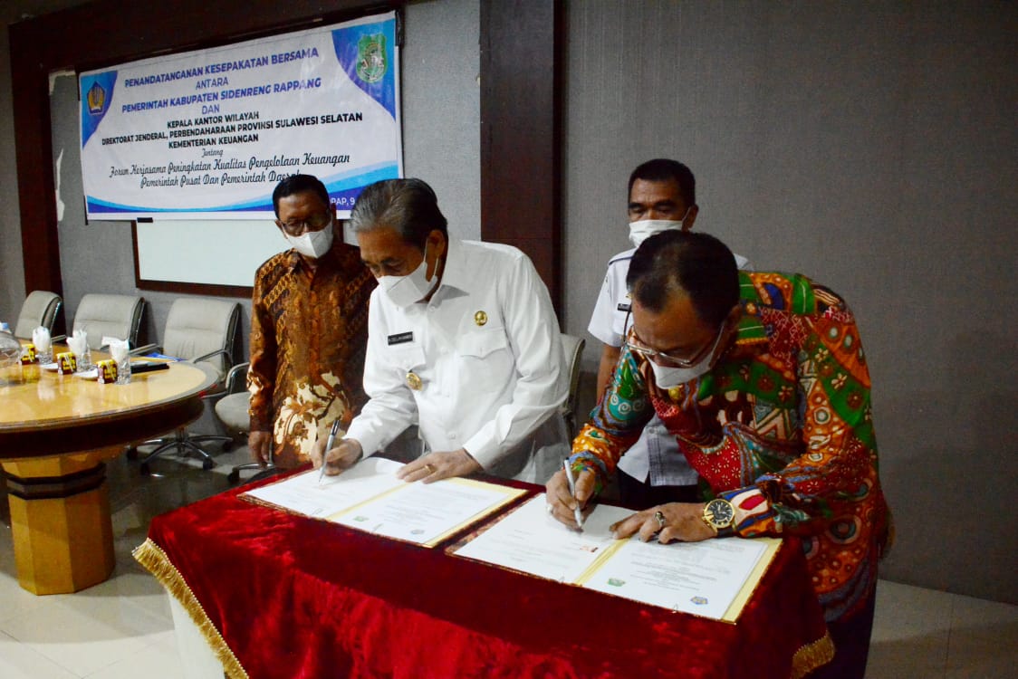 Pemkab Sidrap-DJPb Jalin Kerjasama