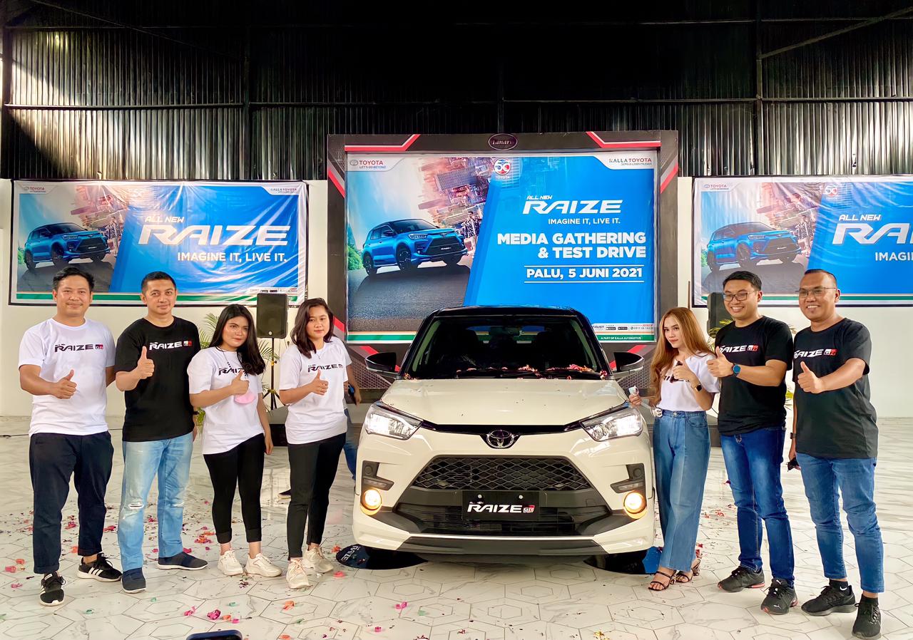 Raize Resmi Mengaspal di Palu