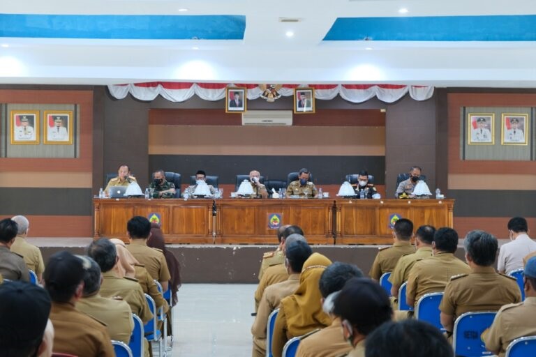 Bupati Beber Rumusan Strategi Penanganan Pandemi