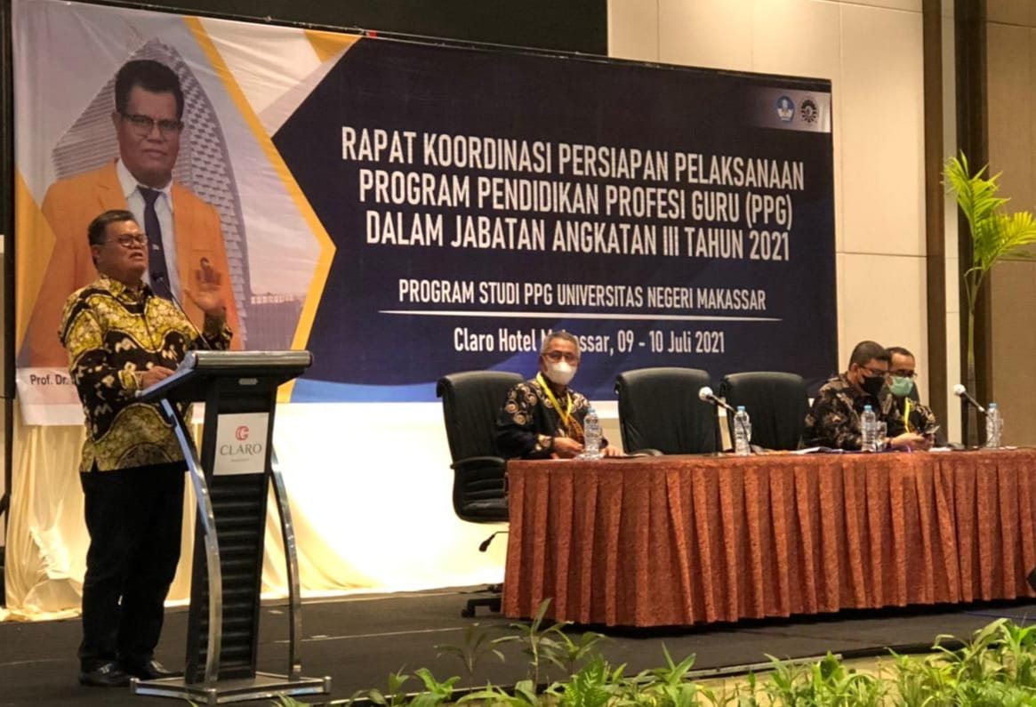 Rektor UNM:Guru Profesional Ketika Memiliki Panggilan Jiwa