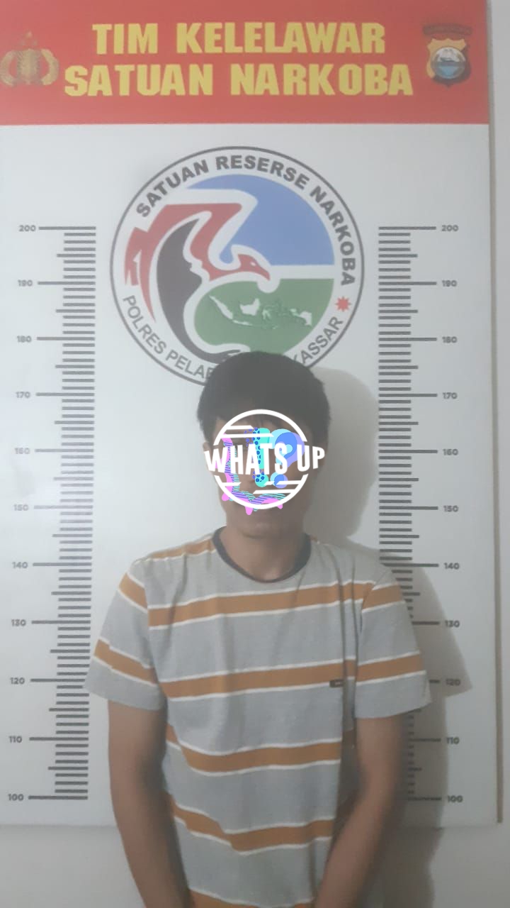 Satnarkoba Polres Pelabuhan Makassar bekuk Pengedar Ganja di Borong