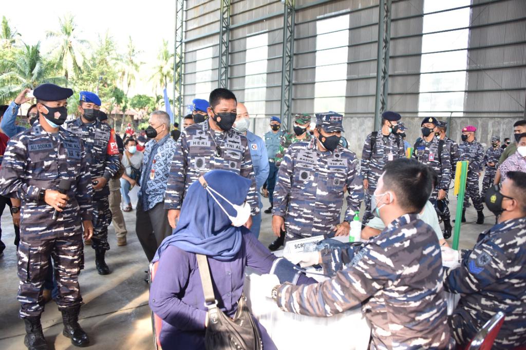 TNI AL Gandeng Mitra Strategis Untuk Sukseskan Vaksinasi Nasional Covid-19