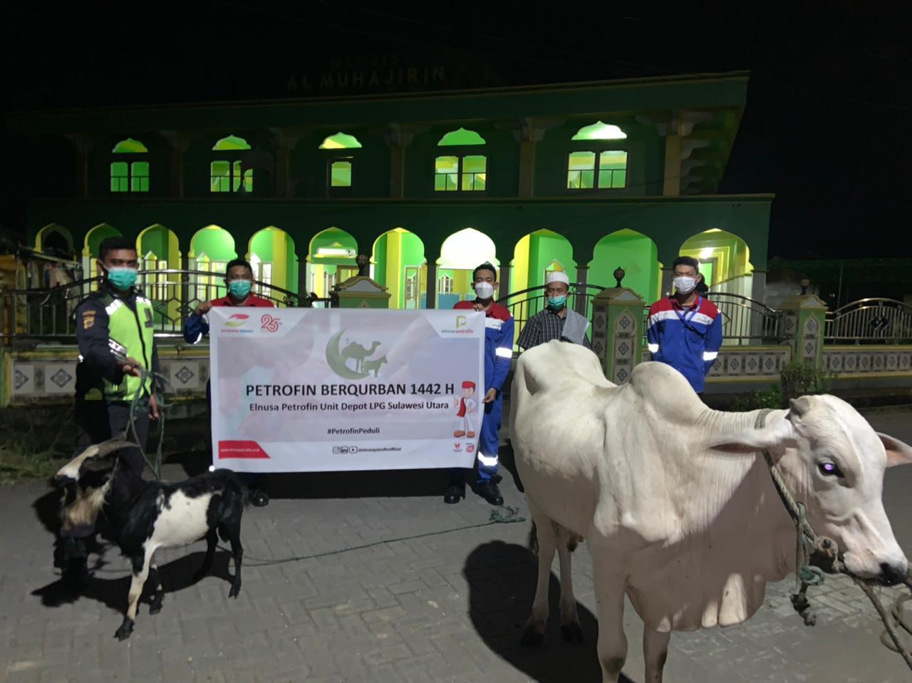 Elnusa Petrofin Tebar 4.500 Paket Daging Hewan Kurban