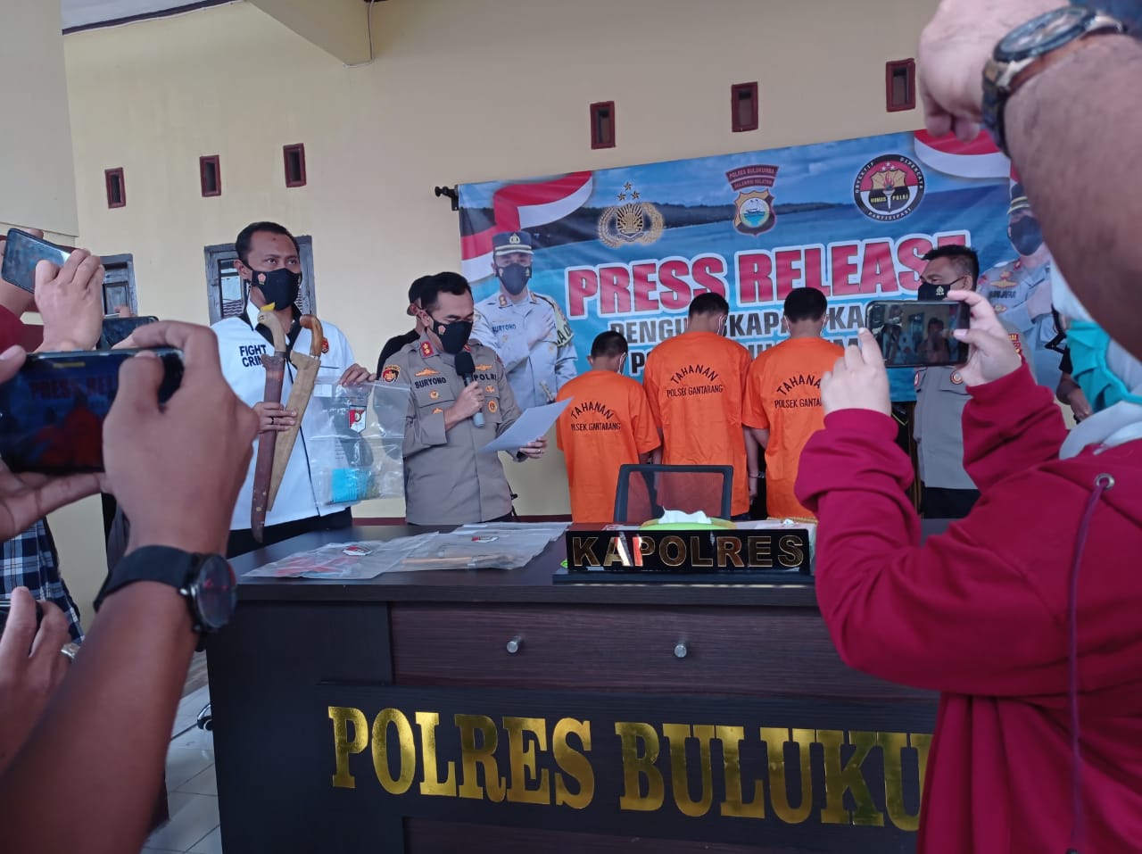 Warga Gangking Diancam 10 Tahun