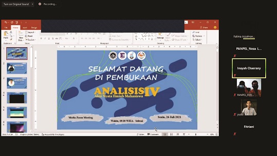 HMPS Statistika FMIPA UNM Gelar ANALISIS IV di Maros