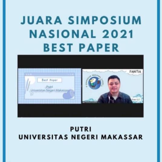 LPM Penalaran UNM Raih Best Paper di Ajang Simposium Nasional ILP2MI