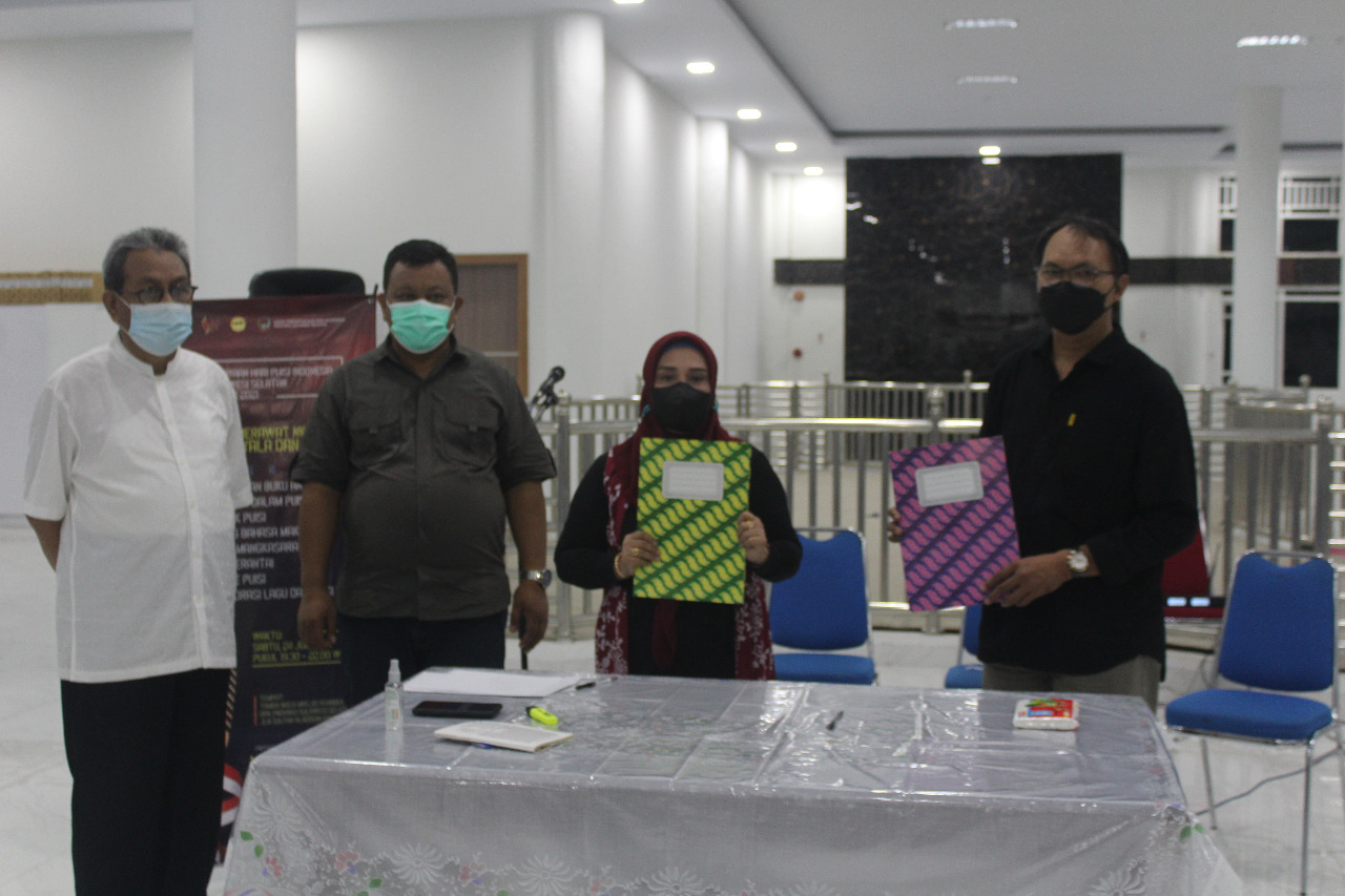 KoPi Makassar Luncurkan Buku dan MoU dengan Prodi Bahasa dan Sastra Daerah FBS UNM