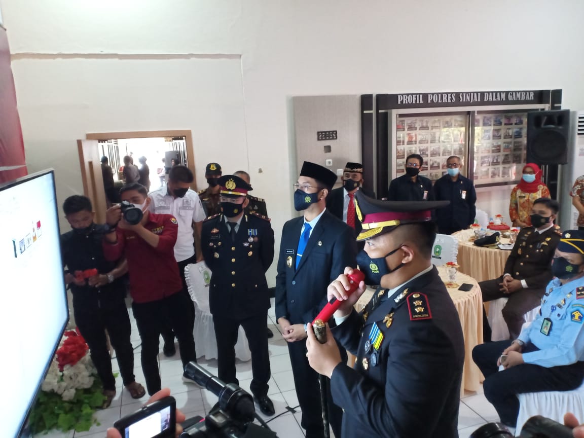 Bupati ASA Apresiasi Website Reskrim Polres Sinjai