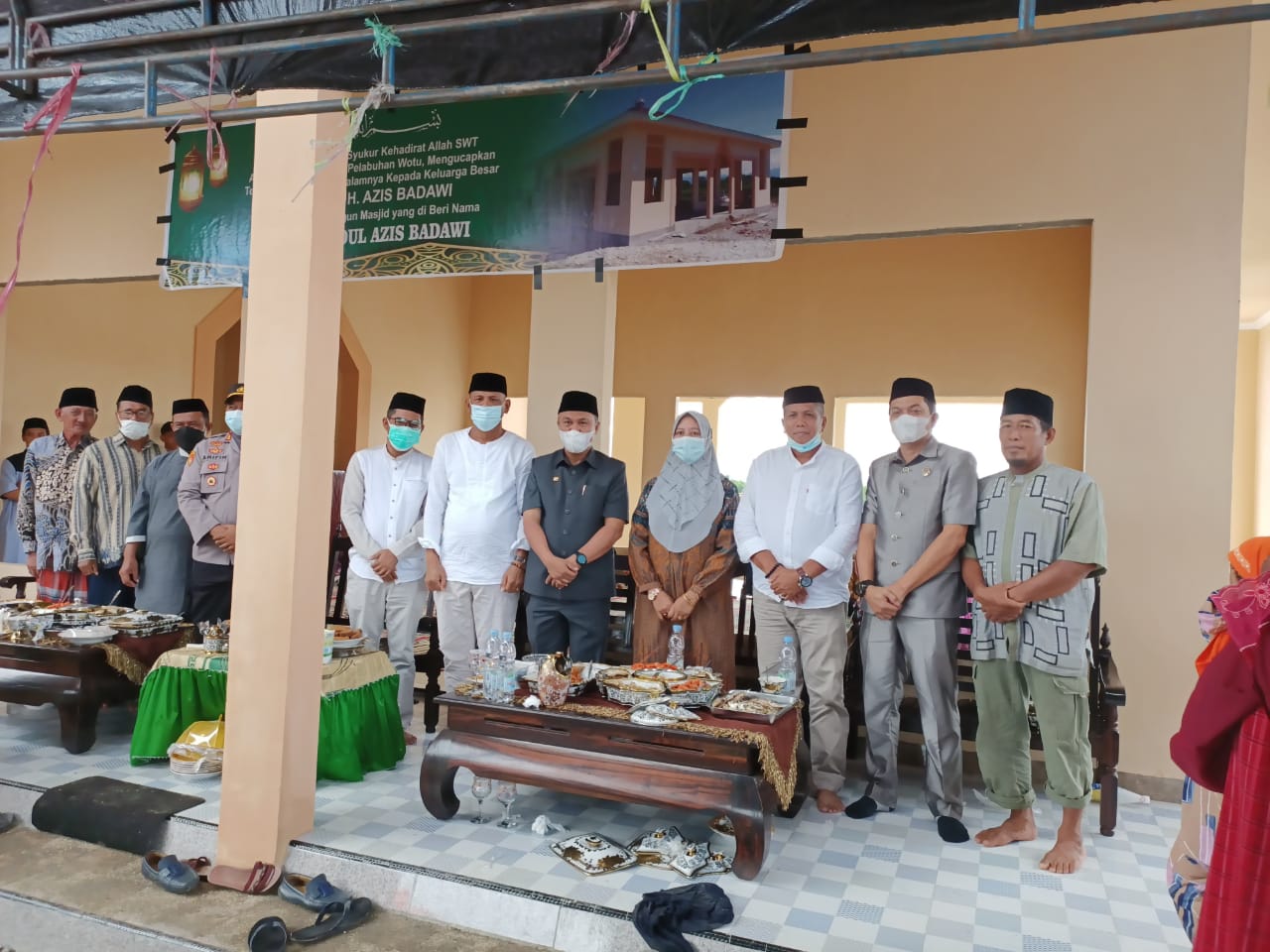 Bupati Resmikan Masjid H Abdul Asis Badawi