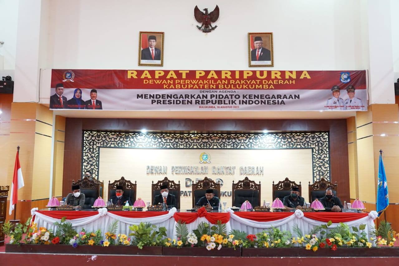DPRD Bulukumba Peringati HUT RI Secara Virtual