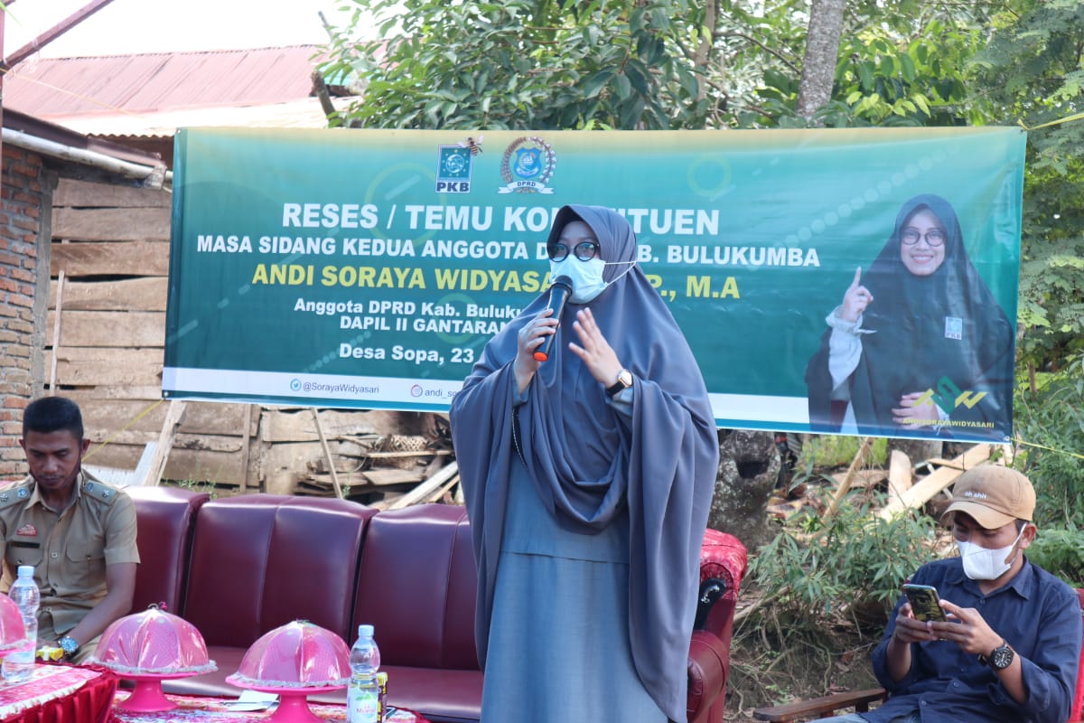 Andi Soraya Serap Aspirasi Warga di Desa Sopa