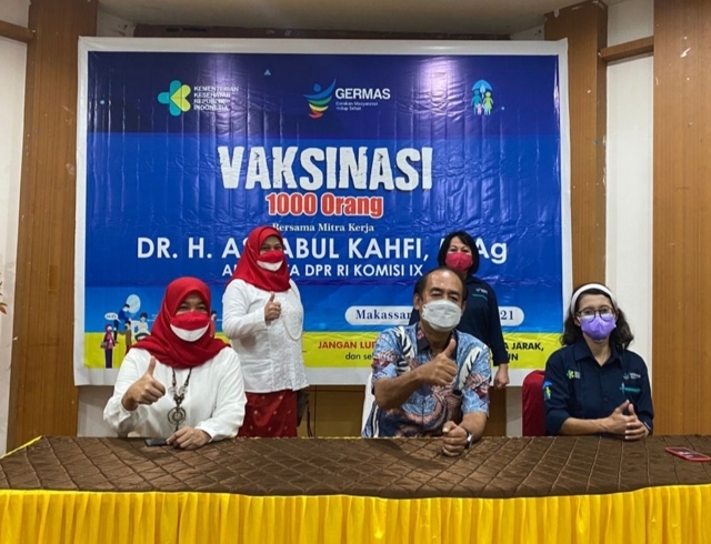 Dorong Herd Imunity, Kahfi Gelar Vaksinasi Massal