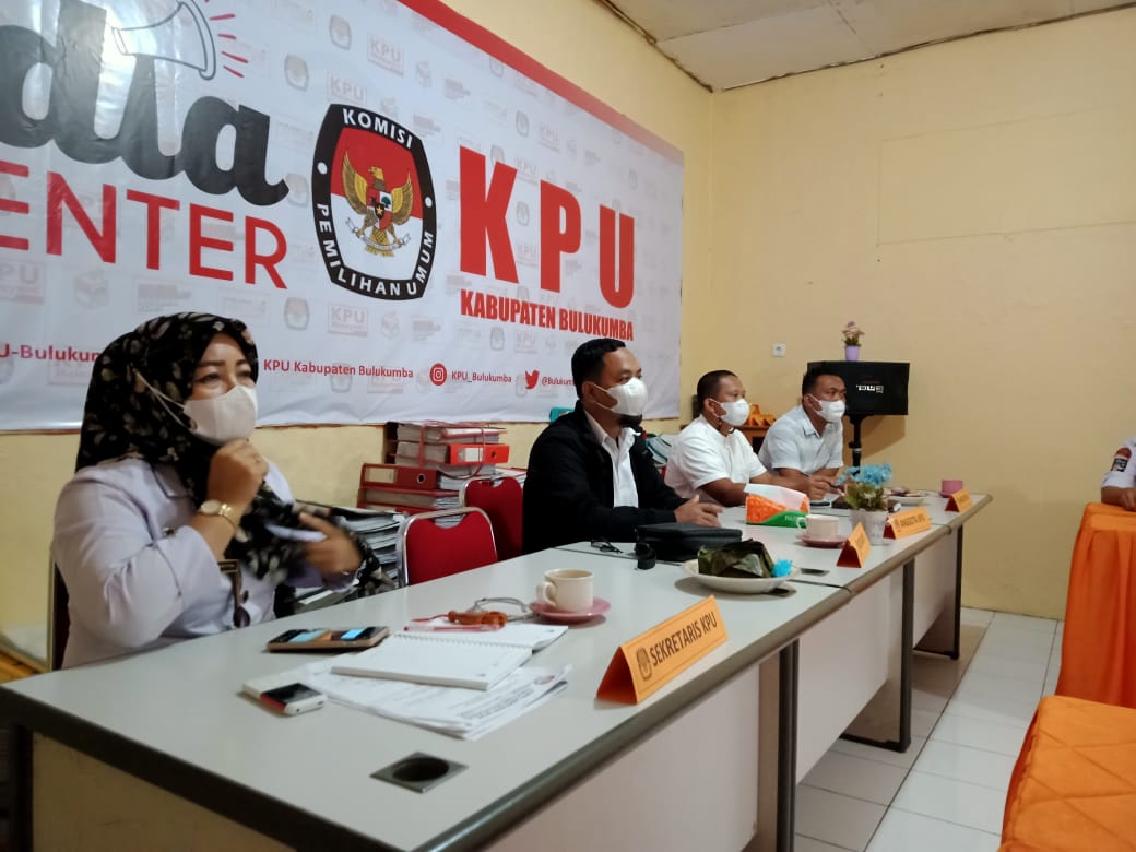 KPU Bulukumba Tetapkan DPB Sebanyak 321.043