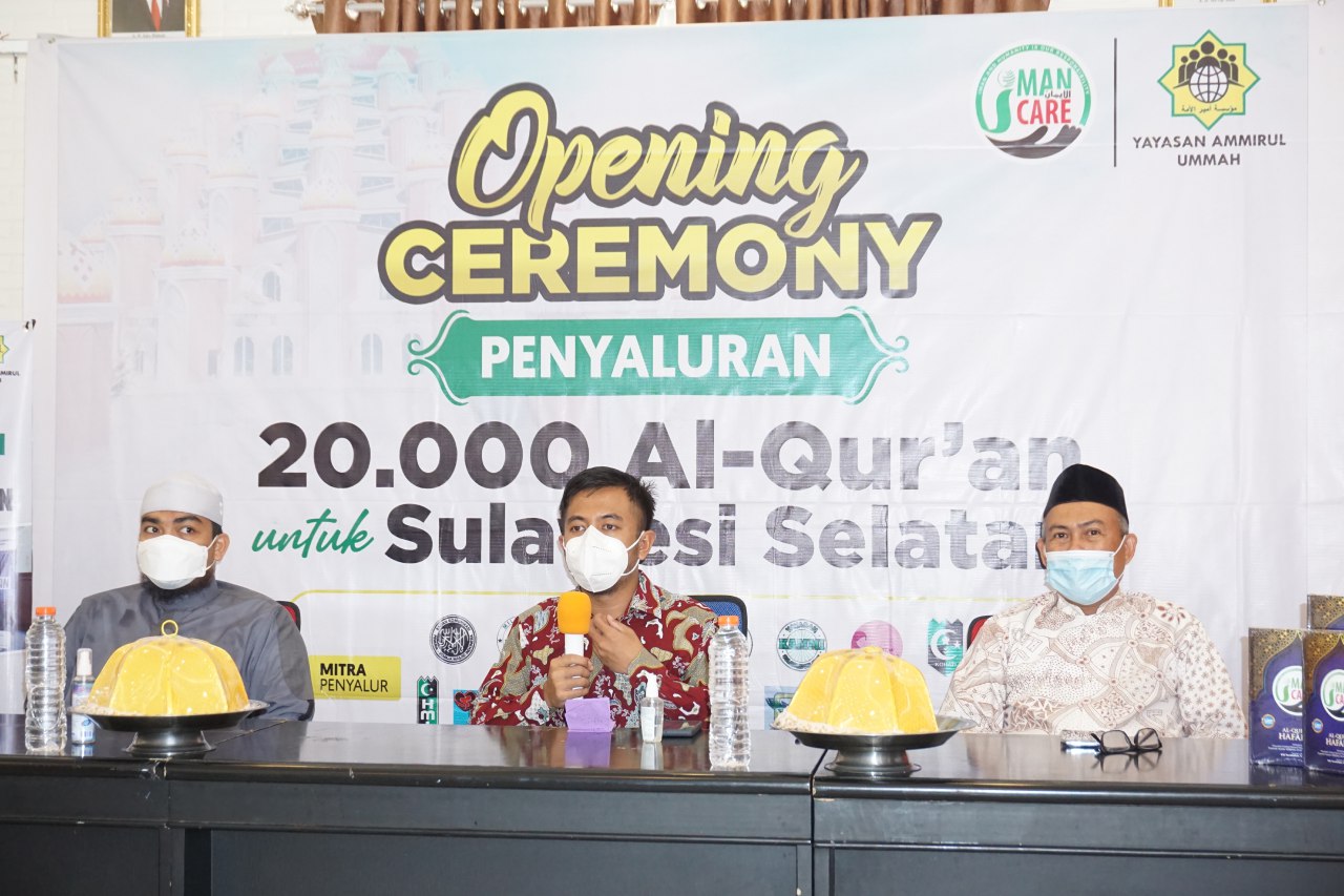 Yayasan Ammirul Ummah dan Imancare Salurkan 20 Ribu Al Quran