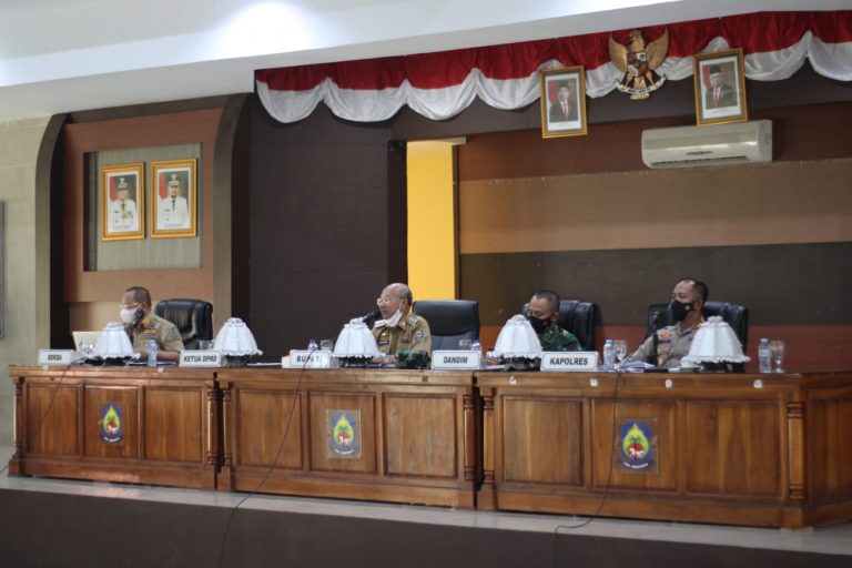 Bupati Canangkan Perayaan HUT RI Secara Sederhana