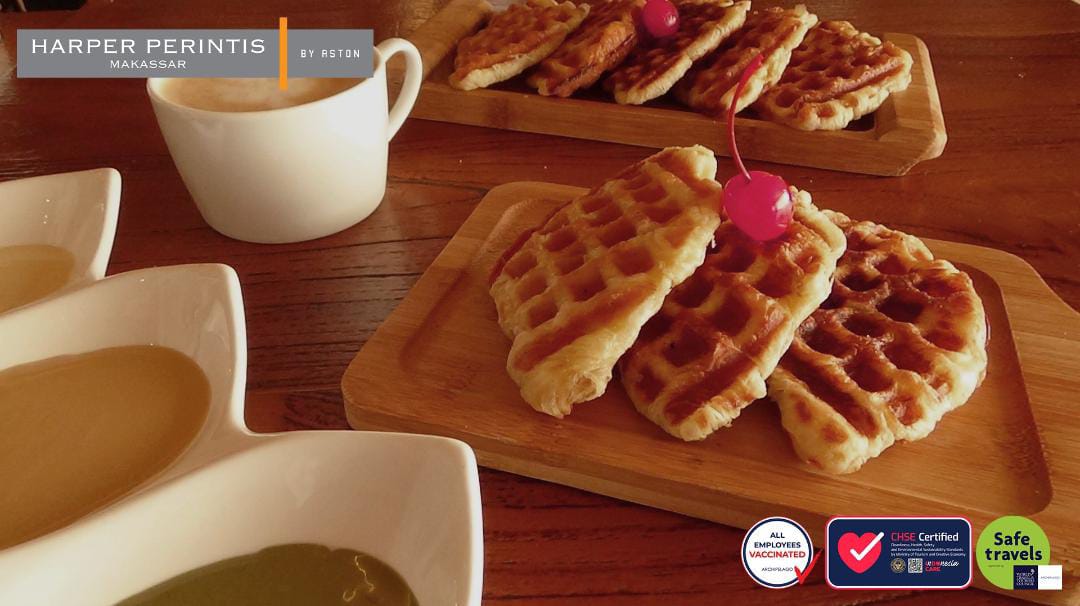 Harper Croffle, Perpaduan Antara Croissant dan Waffle Hadir di Harper Perintis