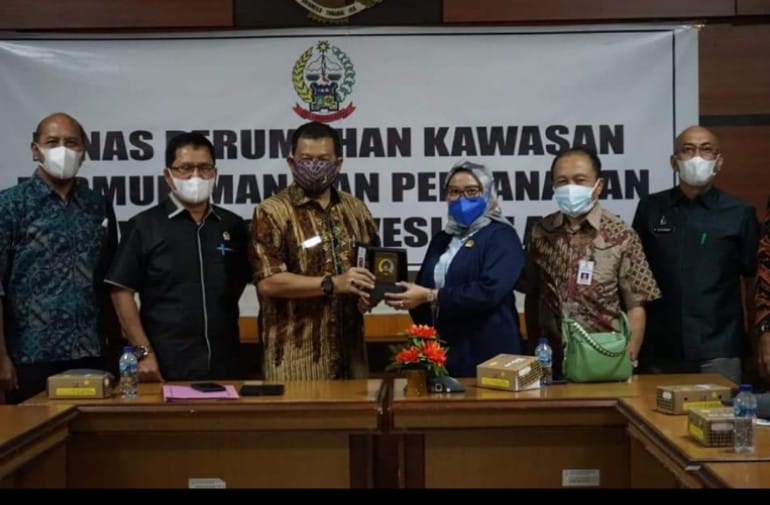 Bapemperda DPRD Sulbar Kunjungi Dinas Perumahan Kawasan Permukiman dan Pertanahan Sulsel
