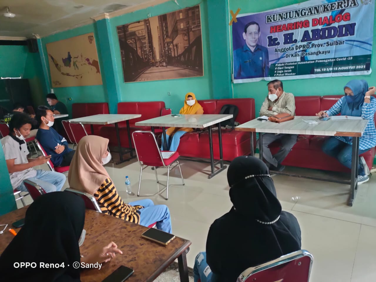 Abidin Abdullah Gelar Dialog Bersama Pelajar dan Mahasiswa Pasangkayu