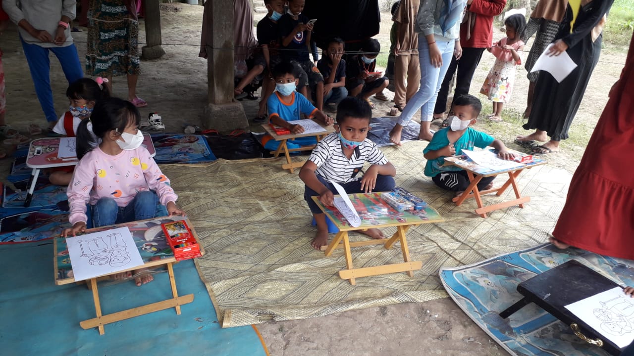 Semarak 17-an Masyarakat Kunjungmae di Tengah Pandemi