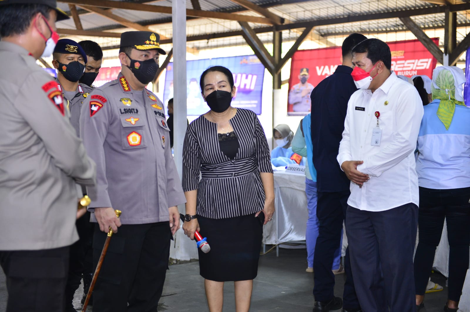 Kapolri Akan Perkuat Akselerasi Vaksinasi di Wilayah Aglomerasi