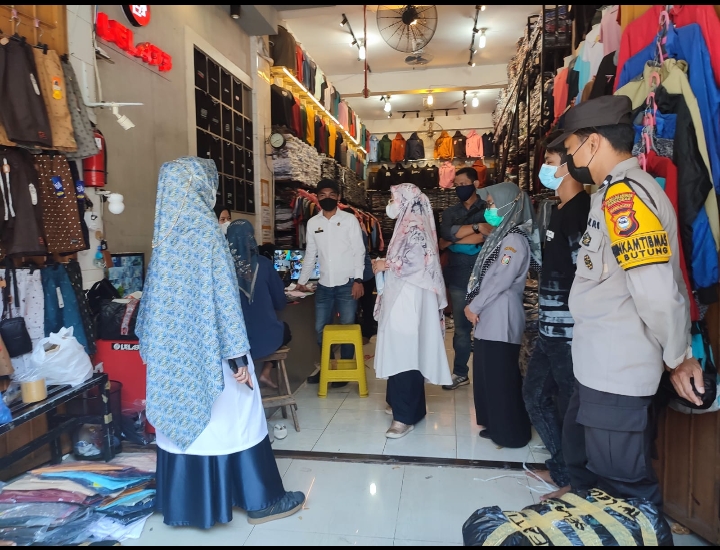 Polsek Wajo bersama Stakeholder Imbau Agar Terapkan Prokes