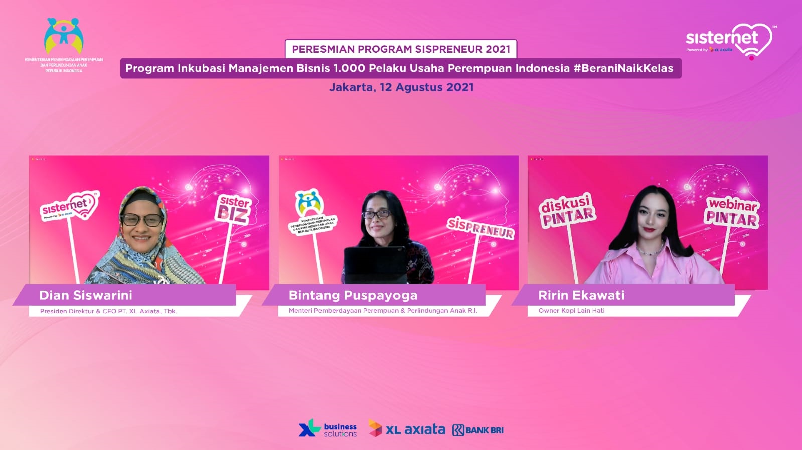 XL Dukung UMKM Perempuan Naik Kelas
